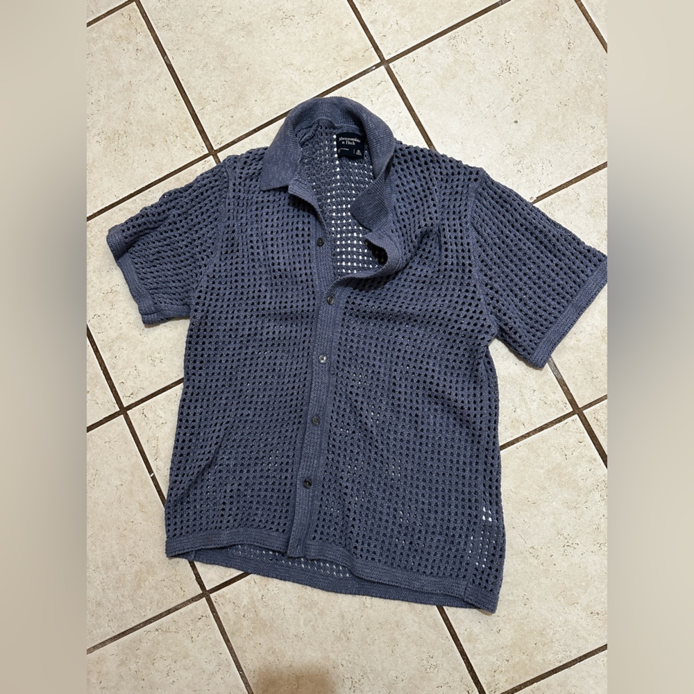 Abercrombie Crochet Shirt